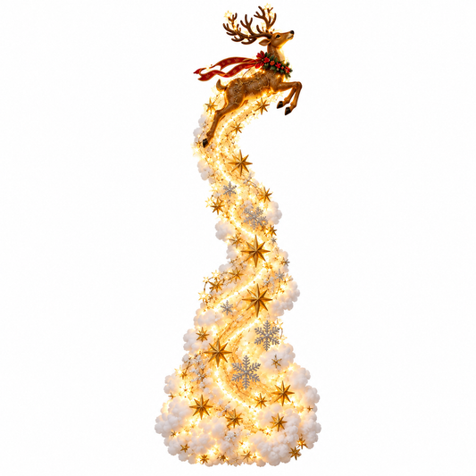 Reindeer Christmas Door Hanger