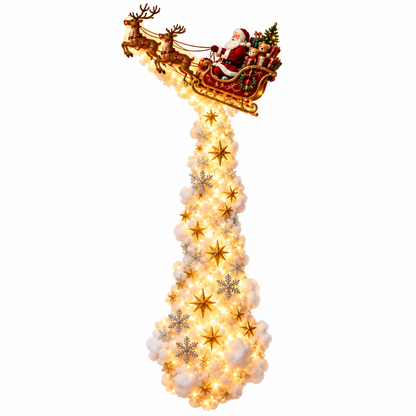 Reindeer Christmas Door Hanger